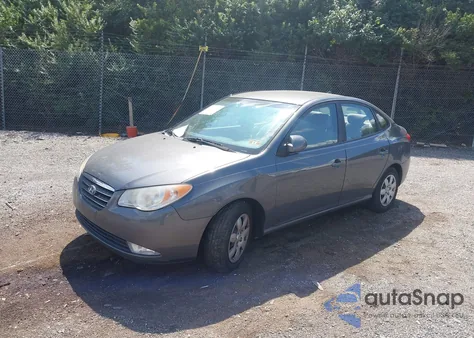 2009 Hyundai Elantra Gls из США, поврежденный, VIN KMHDU46D49U648627